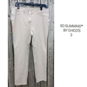 So slimming pants chico beige short